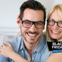happy couple with glasses --black friday deals